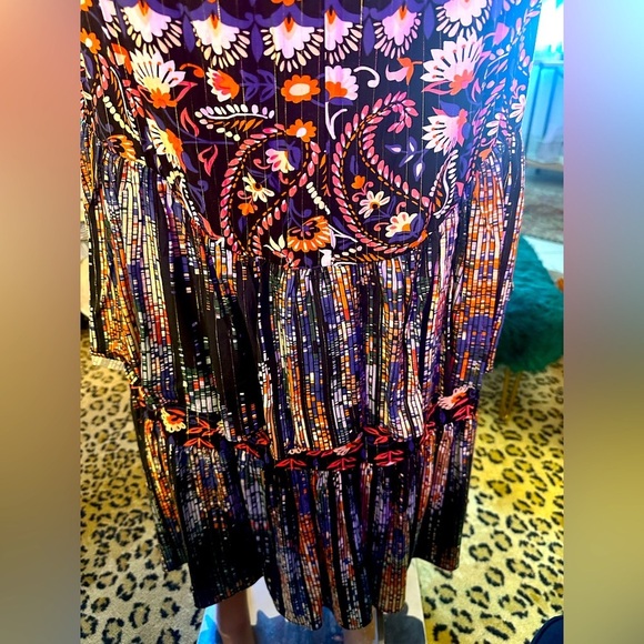 FOREVER 21 Floral Boho Dress Sz M - NWT - Picture 7 of 11